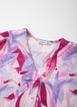 ⁦بلوزة نسائي معرقة⁩ - الصورة ⁦2⁩