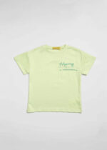 تيشيرت أطفال ولادي بطباعة سمايلي فيس