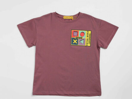 تيشيرت أطفال ولادي بطباعة “Virtual World Experience”