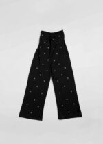 ⁦بنطلون أطفال بناتي واسع مزين بالستراس⁩ - الصورة ⁦2⁩