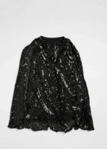 Kids Girl Beads Decor Short Dress - Image 2
