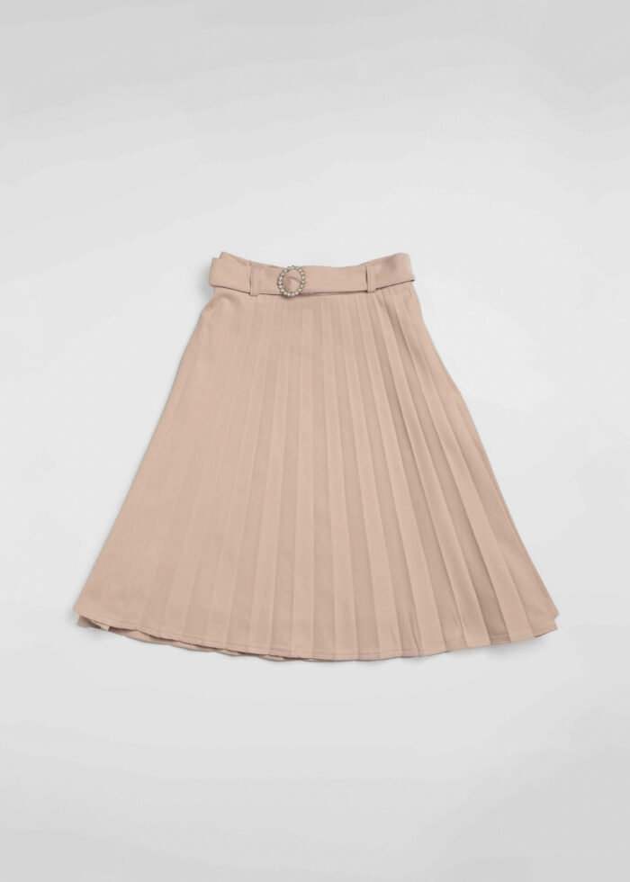 Kids Girl Pleated Short Skirt - Image 2