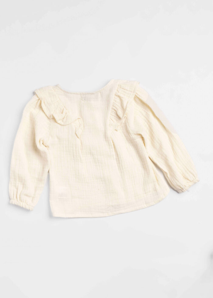 Baby Girl Patterned Shirt - Image 2