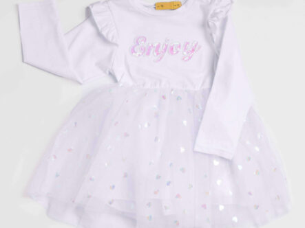 Baby Girl "Enjoy" Short Dress