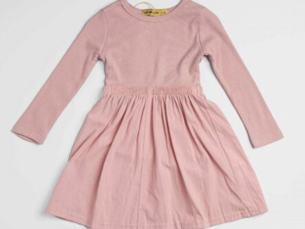 Baby Girl Strass Decor Short Dress