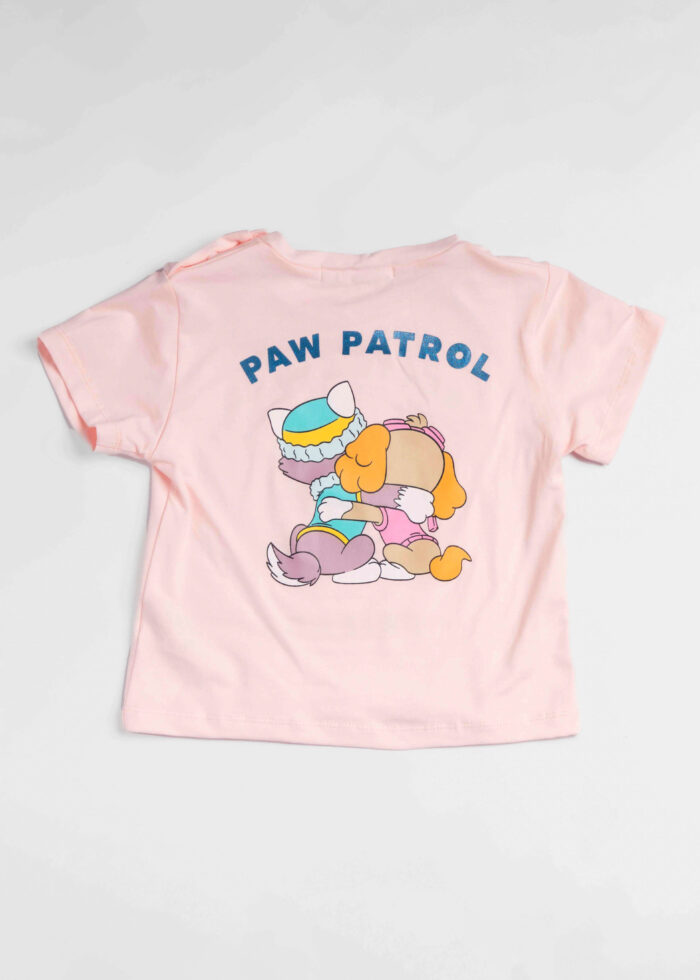 ⁦تيشيرت أطفال بيبي بناتي بطباعة “Paw Patrol”⁩ - الصورة ⁦2⁩