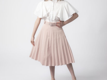 Kids Girl Pleated Short Skirt