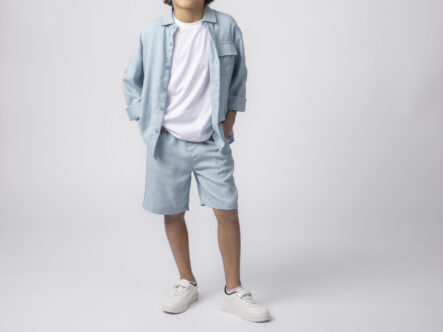 شورت أطفال ولادي كتان