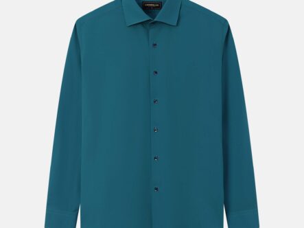 قميص رجالي سادة Slim-Fit