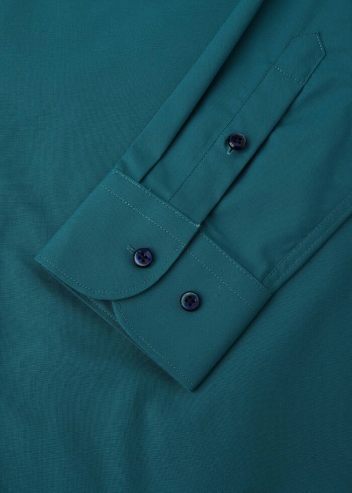 ⁦قميص رجالي سادة Slim-Fit⁩ - الصورة ⁦5⁩