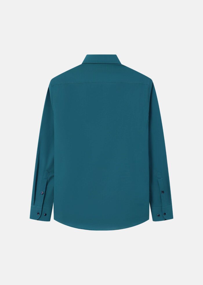 ⁦قميص رجالي سادة Slim-Fit⁩ - الصورة ⁦8⁩