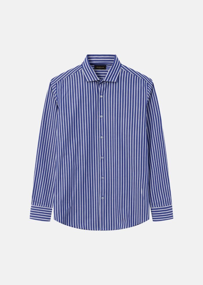 ⁦قميص رجالي مخطط Slim-Fit⁩ - الصورة ⁦1⁩