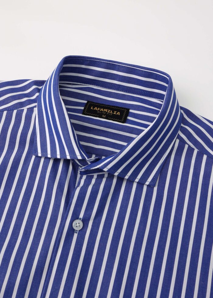 ⁦قميص رجالي مخطط Slim-Fit⁩ - الصورة ⁦2⁩