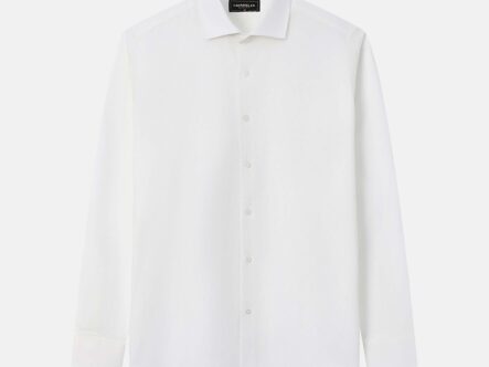 قميص رجالي سادة Slim-Fit