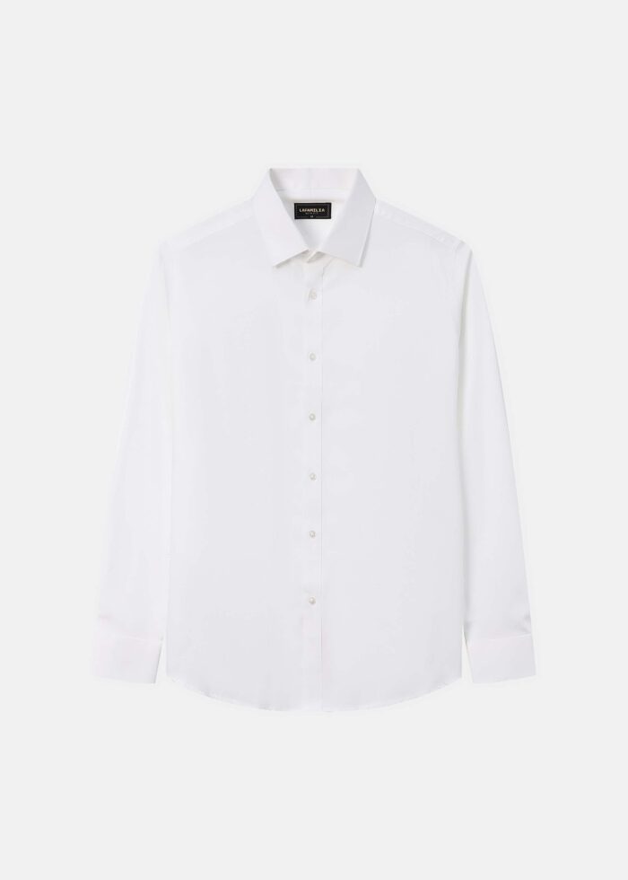 ⁦قميص رجالي سادة Slim-Fit⁩ - الصورة ⁦1⁩