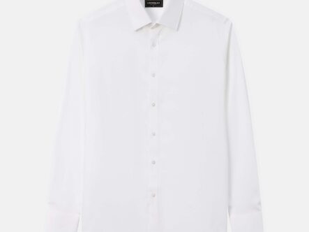 Men Plain Slim-Fit Shirt