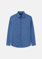 قميص رجالي سادة Slim-Fit