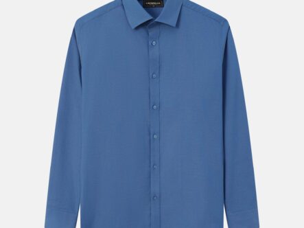 قميص رجالي سادة Slim-Fit