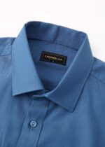 ⁦قميص رجالي سادة Slim-Fit⁩ - الصورة ⁦2⁩