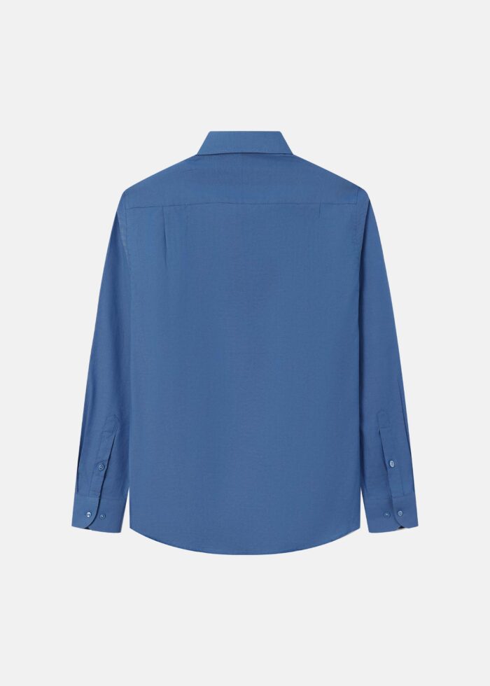 ⁦قميص رجالي سادة Slim-Fit⁩ - الصورة ⁦8⁩