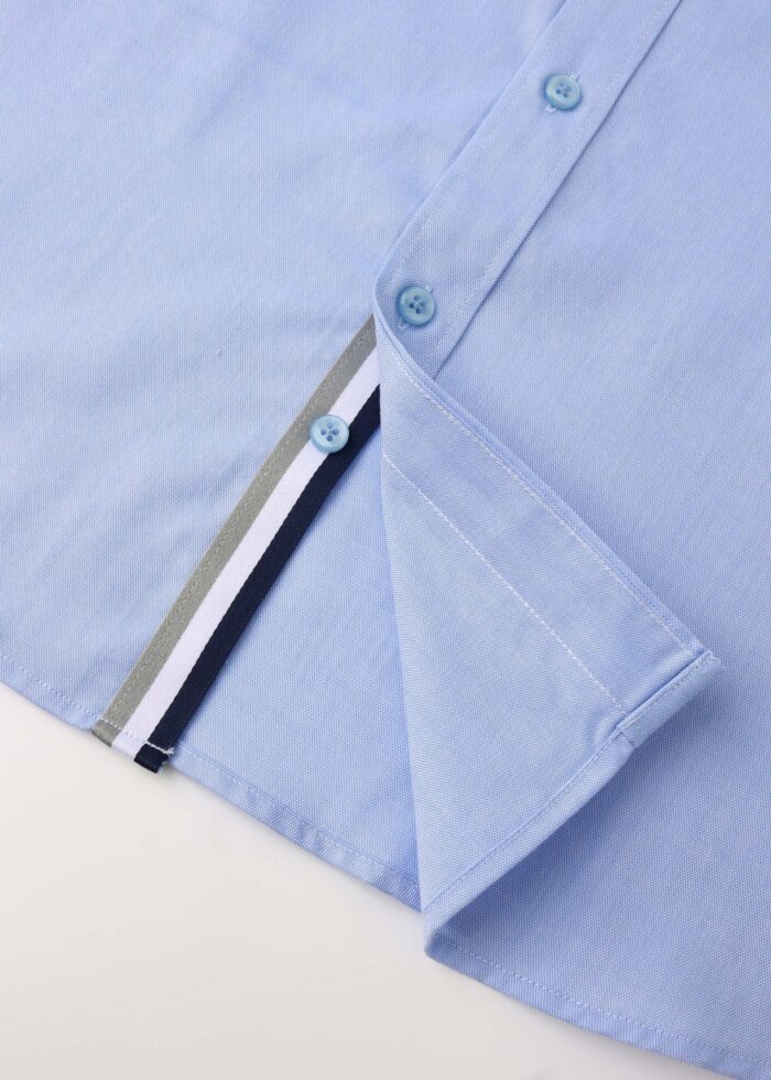 ⁦قميص رجالي سادة Slim-Fit⁩ - الصورة ⁦3⁩