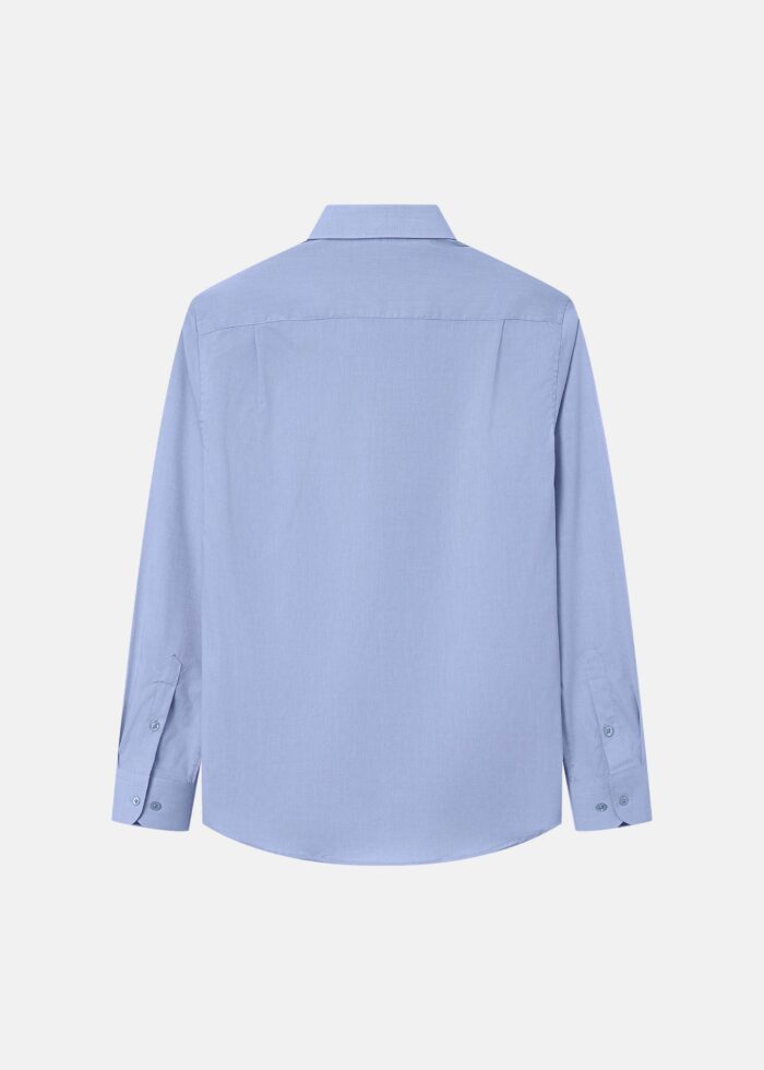 ⁦قميص رجالي سادة Slim-Fit⁩ - الصورة ⁦8⁩