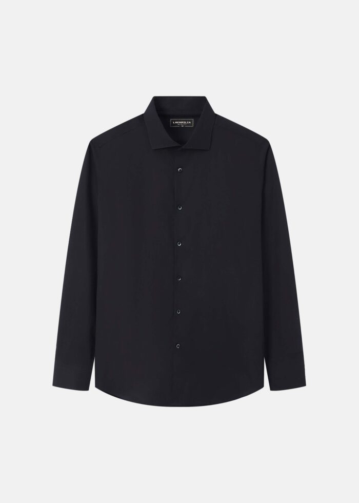 ⁦قميص رجالي سادة Slim-Fit⁩ - الصورة ⁦1⁩