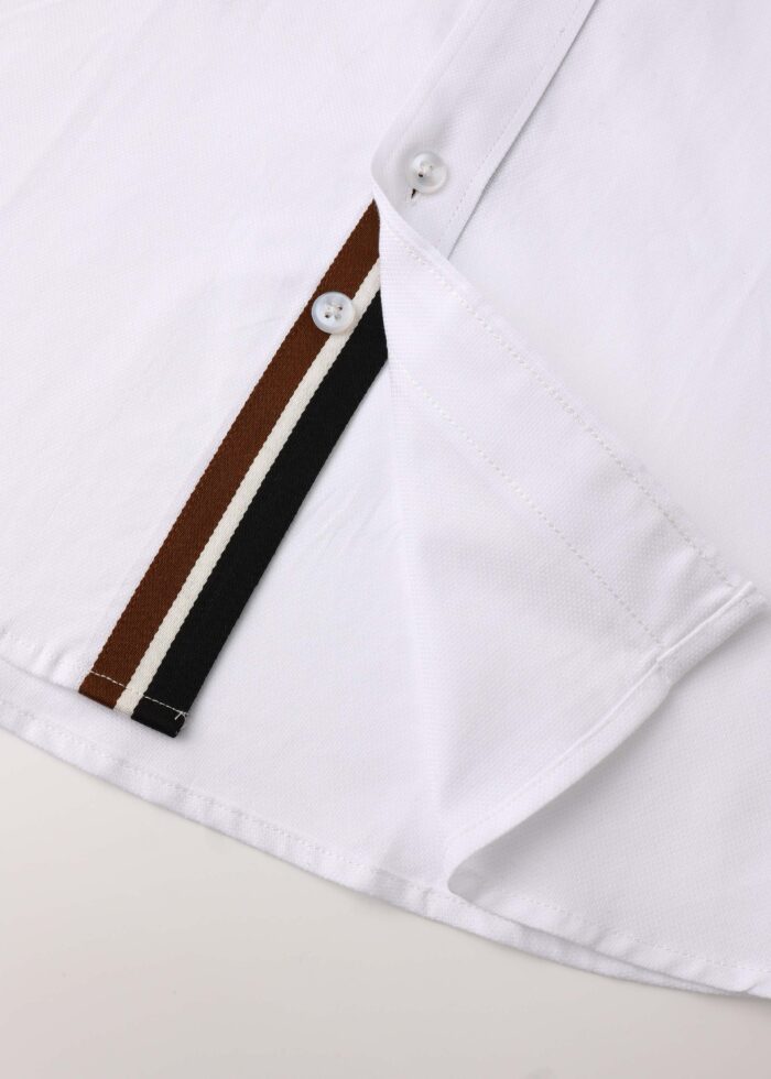⁦قميص رجالي بنقش Slim-Fit⁩ - الصورة ⁦3⁩