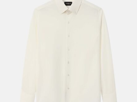 Men Plain Slim-Fit Shirt