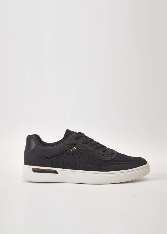 Men Fabric and Leather Sport Shoes - Image 1