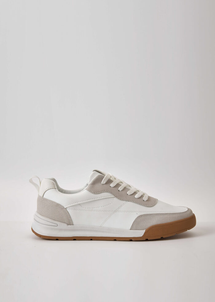 Men Leather and Suede Sport Shoes - Image 1