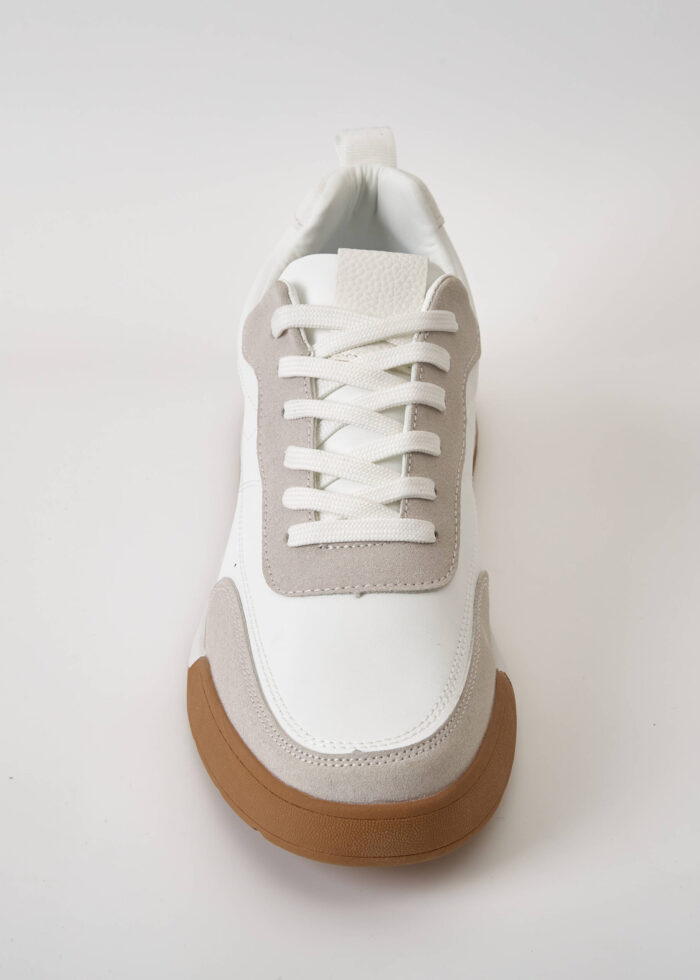 Men Leather and Suede Sport Shoes - Image 3
