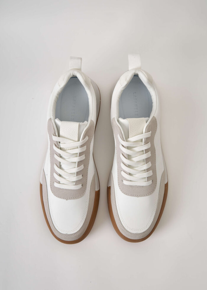 Men Leather and Suede Sport Shoes - Image 4