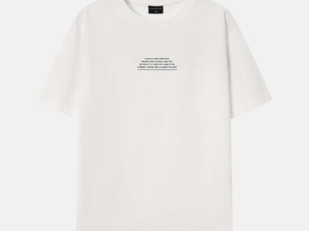 Men "Positive" Printed T-Shirt