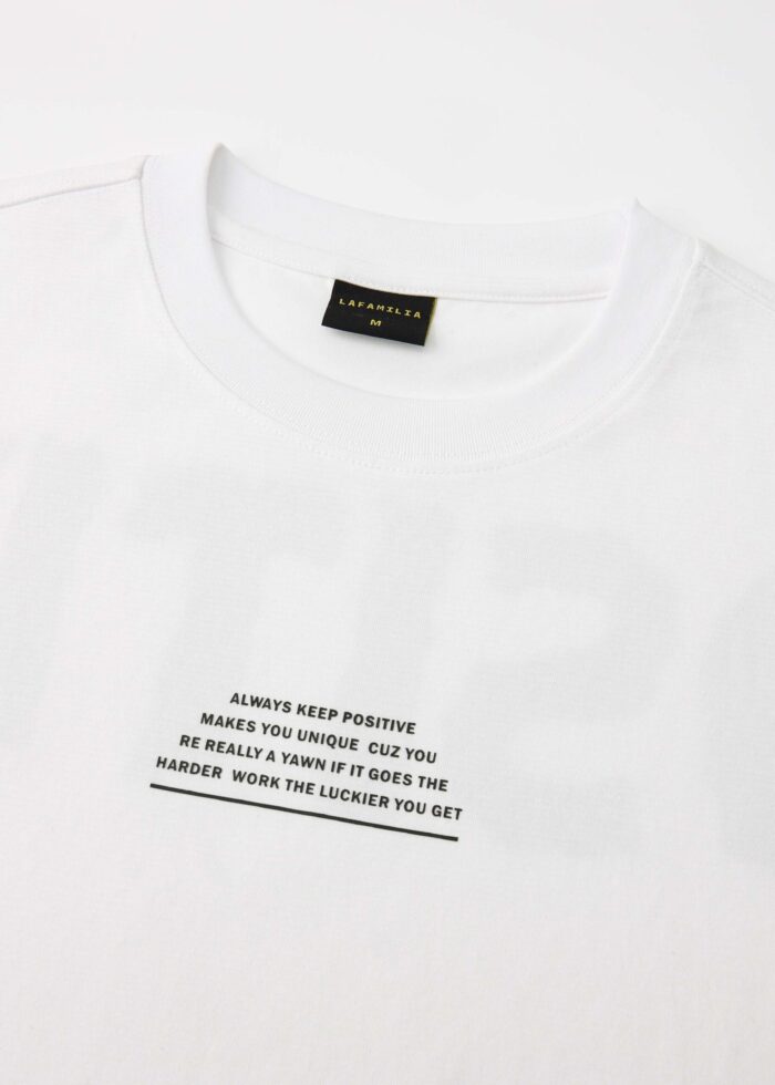 Men "Positive" Printed T-Shirt - Image 2