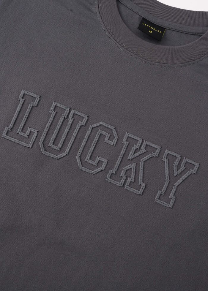 Men "Lucky" Printed T-Shirt - Image 3