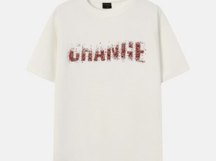 Men "Change" Printed T-Shirt