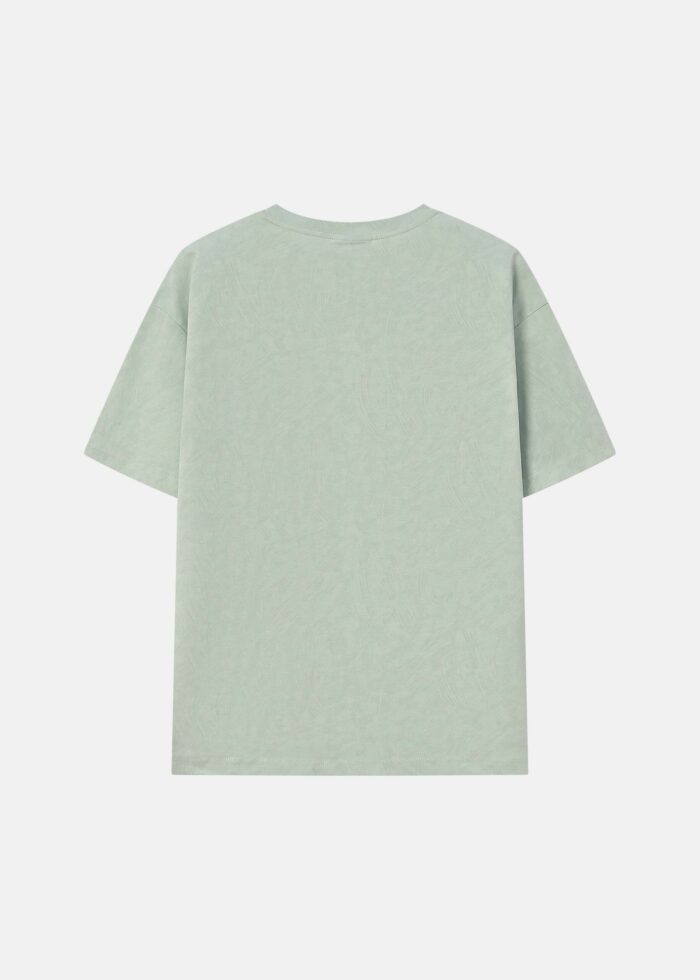 Men Washed Effect "Stay Strong" Printed T-Shirt - Image 8