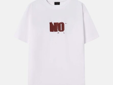 Men "NO" Printed T-Shirt