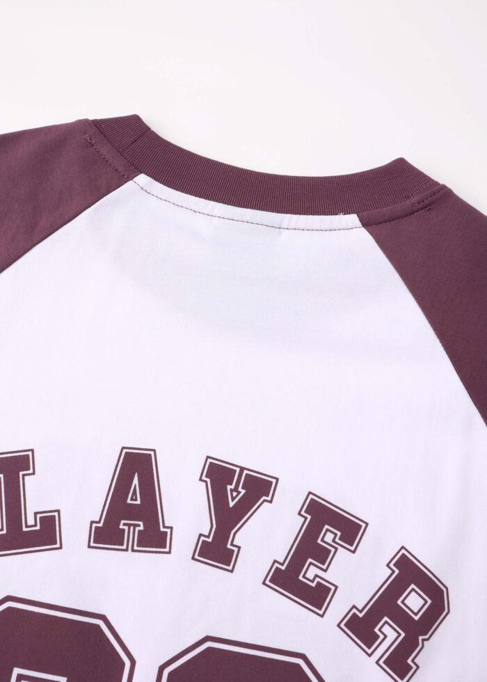 Men Color-Block "23 Best Team" Printed T-Shirt - Image 5
