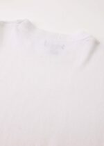 Men Knitted Plain T-Shirt - Image 5