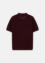 Men Knitted Patterned T-Shirt - Image 7