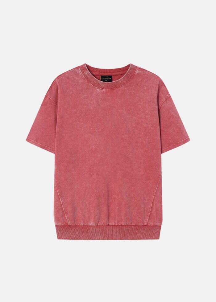 Men Acid Washed Effect T-Shirt - Image 1