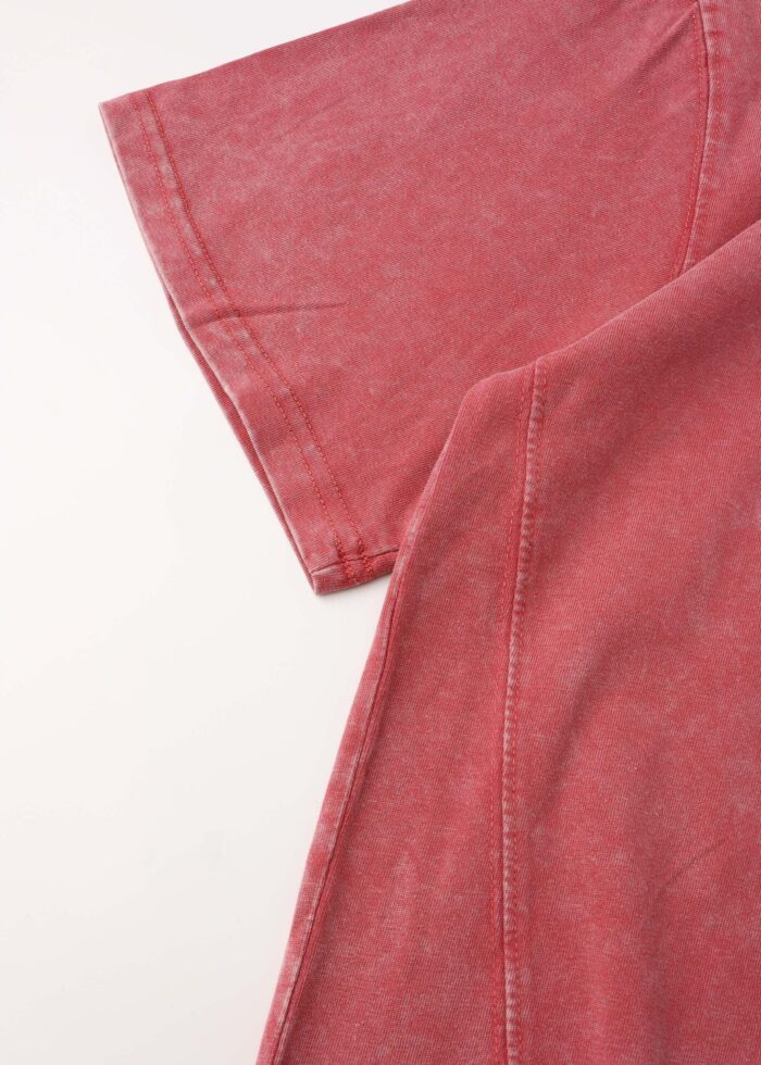 Men Acid Washed Effect T-Shirt - Image 4