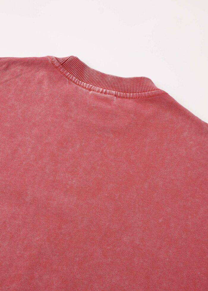 Men Acid Washed Effect T-Shirt - Image 6