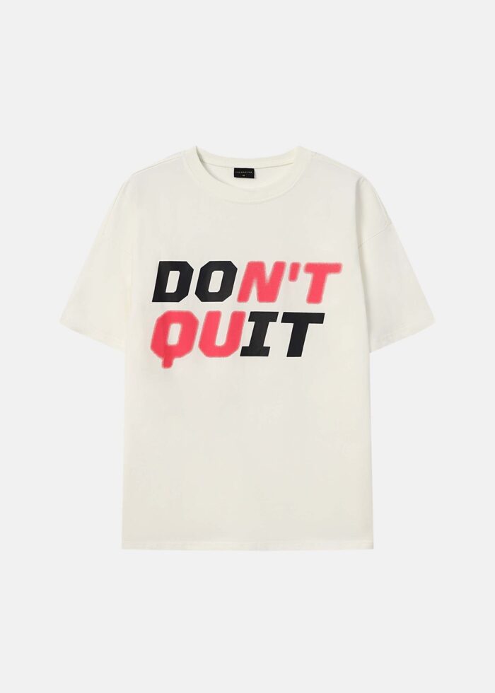 Men "Don’t Quit" Printed T-Shirt - Image 1