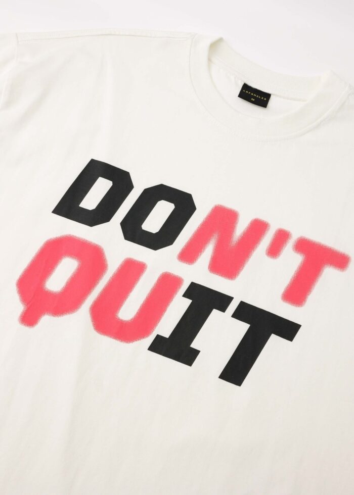 Men "Don’t Quit" Printed T-Shirt - Image 3