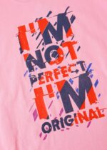Men "I'm not Perfect I’m Original" Printed T-Shirt - Image 3