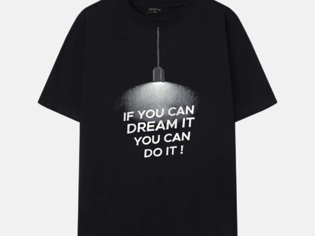 Men "f you can Dream it, You Can Do it" Printed T-Shirt