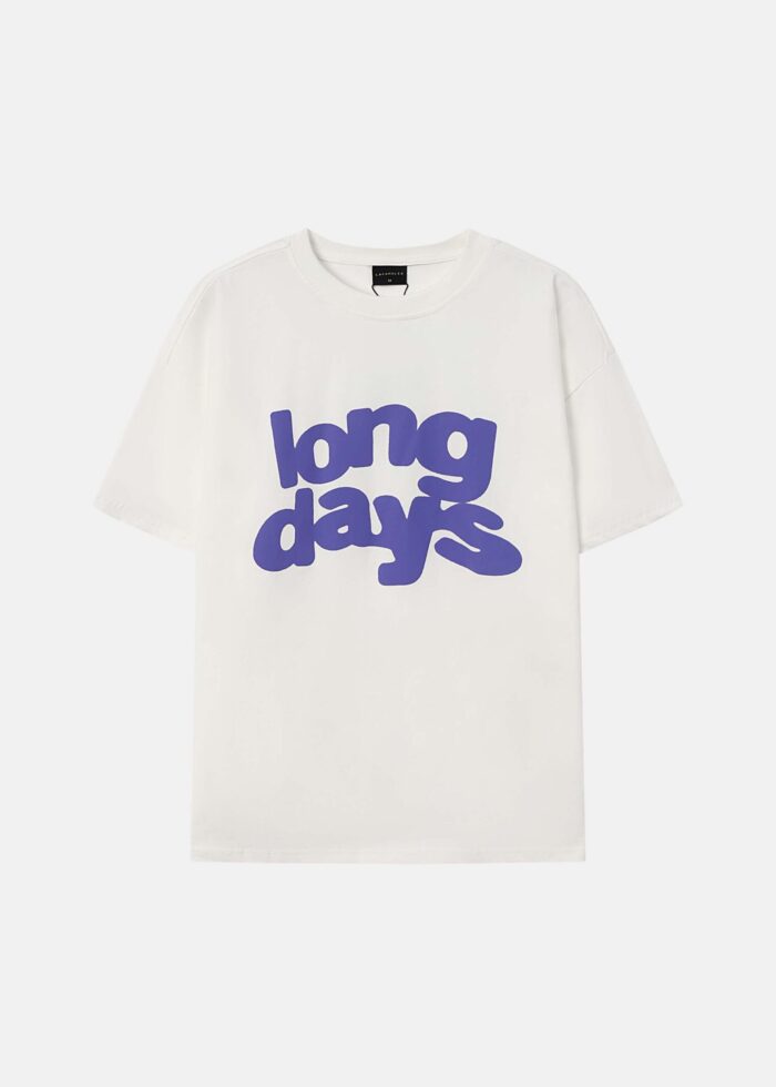 Men "Long Days" Printed T-Shirt - Image 1